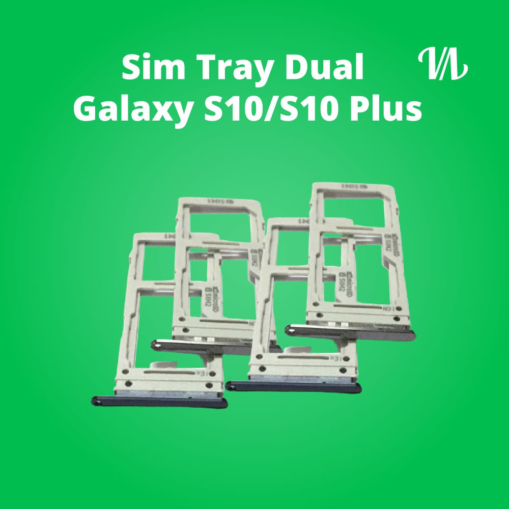 Simtray Sim Tray Samsung Galaxy S10 S10+ S10 Plus Dual Sim | Tempat Sim Card