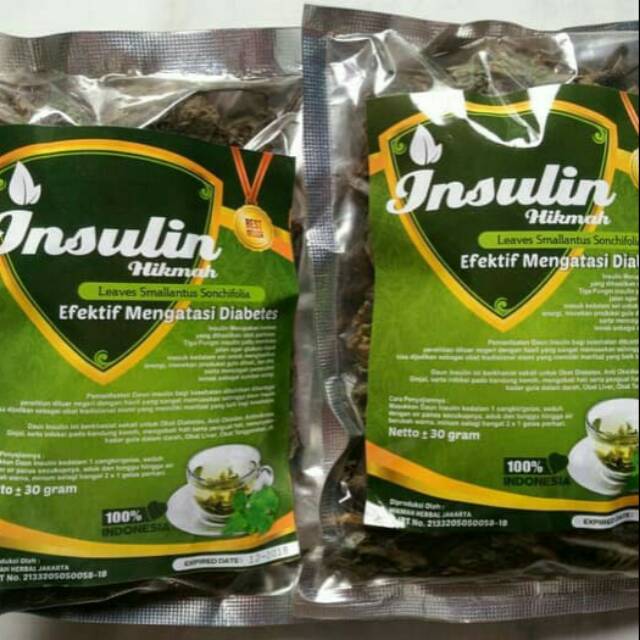 

herbal diabetes TEH DAUN INSULIN CURAH