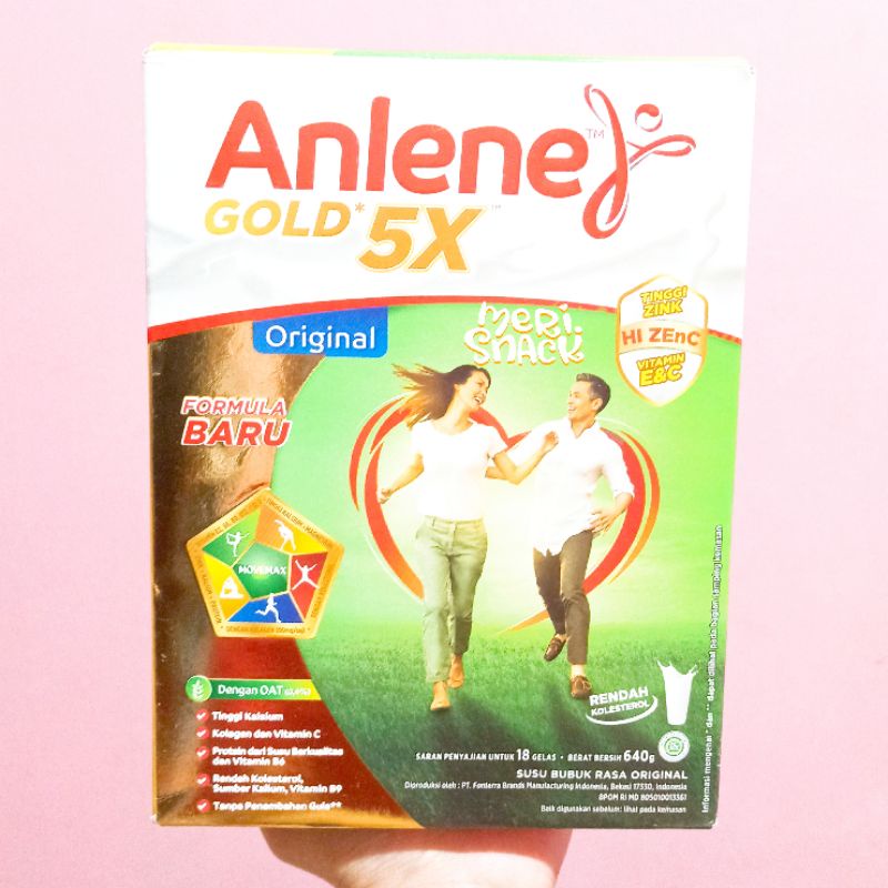 

Anlene Gold 5x Susu Bubuk Original 600gr