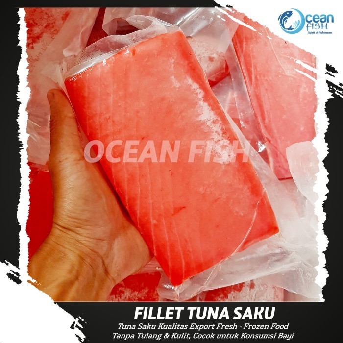 

Fillet Tuna Saku 1kg - Tuna Saku Segar (Frozen Food) Export Quality