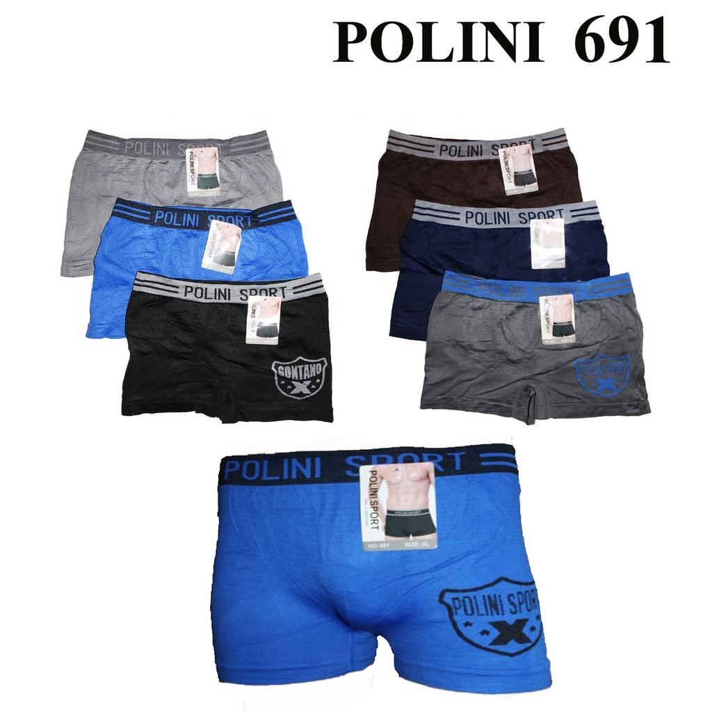 BEE - Celana Dalam Pria Boxer Polini Kualitas Import Murah New Melar