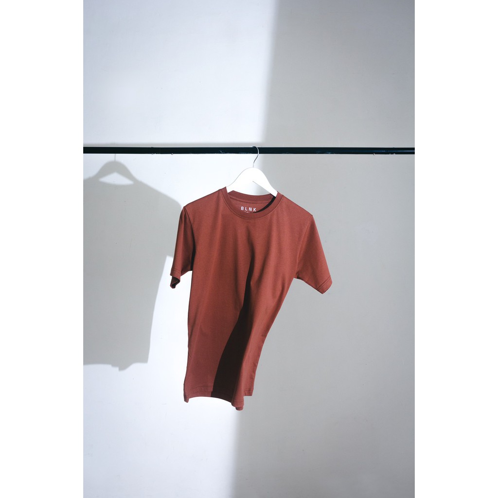 KOBE T-SHIRT - Kaos Polos Lengan Pendek in Sienna Brown