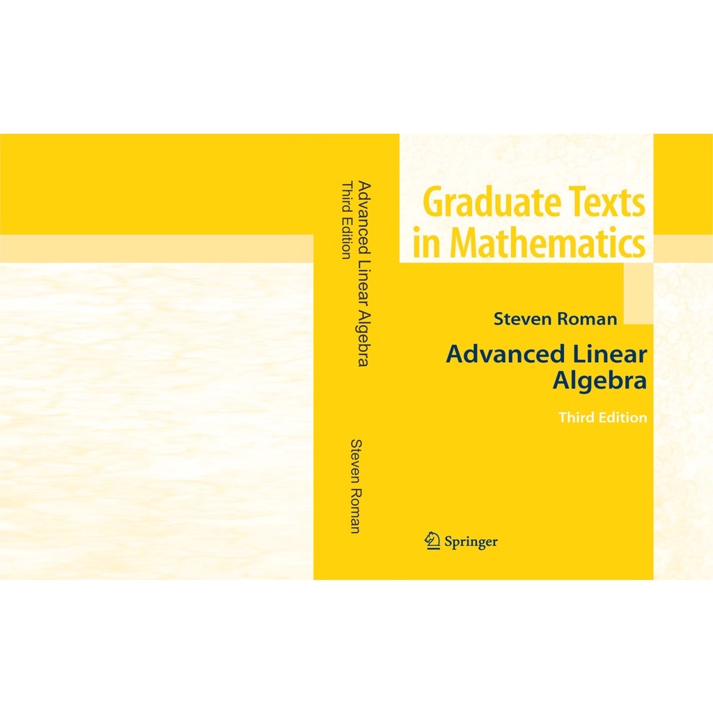 Advanced Linear Algebra
