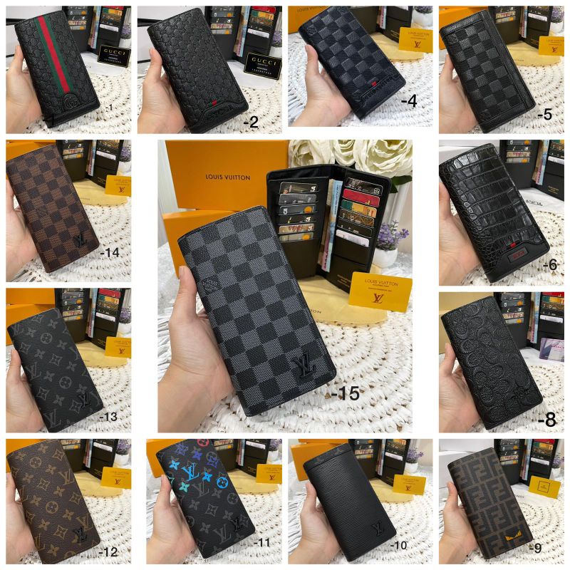 Dompet lipat 2 pria wanita panjang