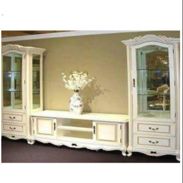 Bufet,Meja TV lemari hias duco jati