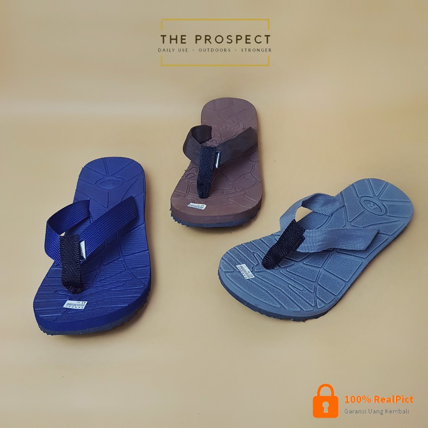 PROSPECT - Sandal Jepit Webbing Outdoor Pria Multiwarna / Sendal Gunung Sports