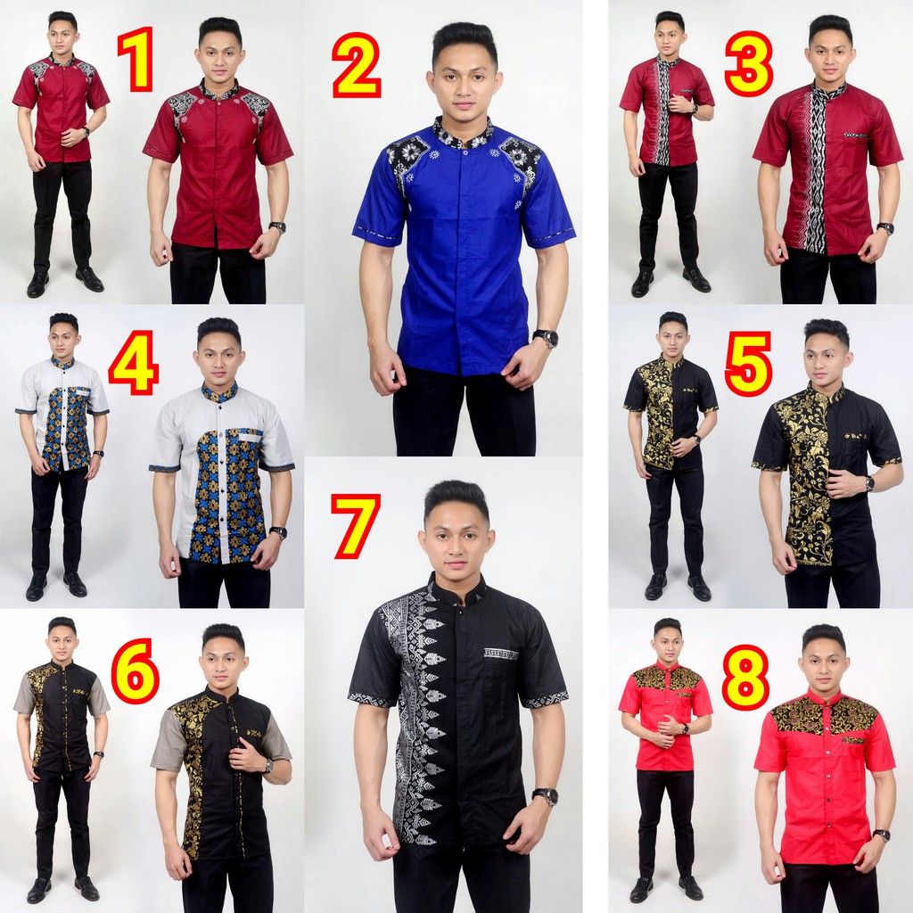 Baju Koko Pria Muslim Gus Azmi Syubbanul Muslimin Baju Koko Pria Muslim Gus Azmi Syubbanul Muslimin