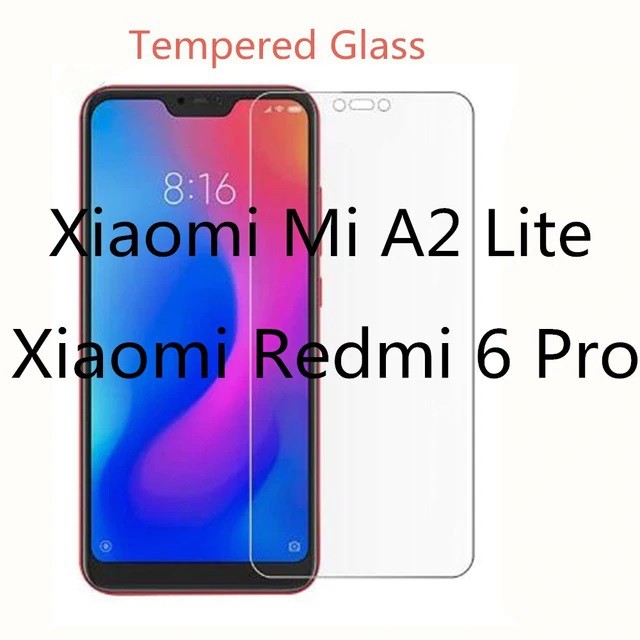 XIAOMI MI A2 LITE PREMIUM QUALITY TEMPERED GLASS RAKKI