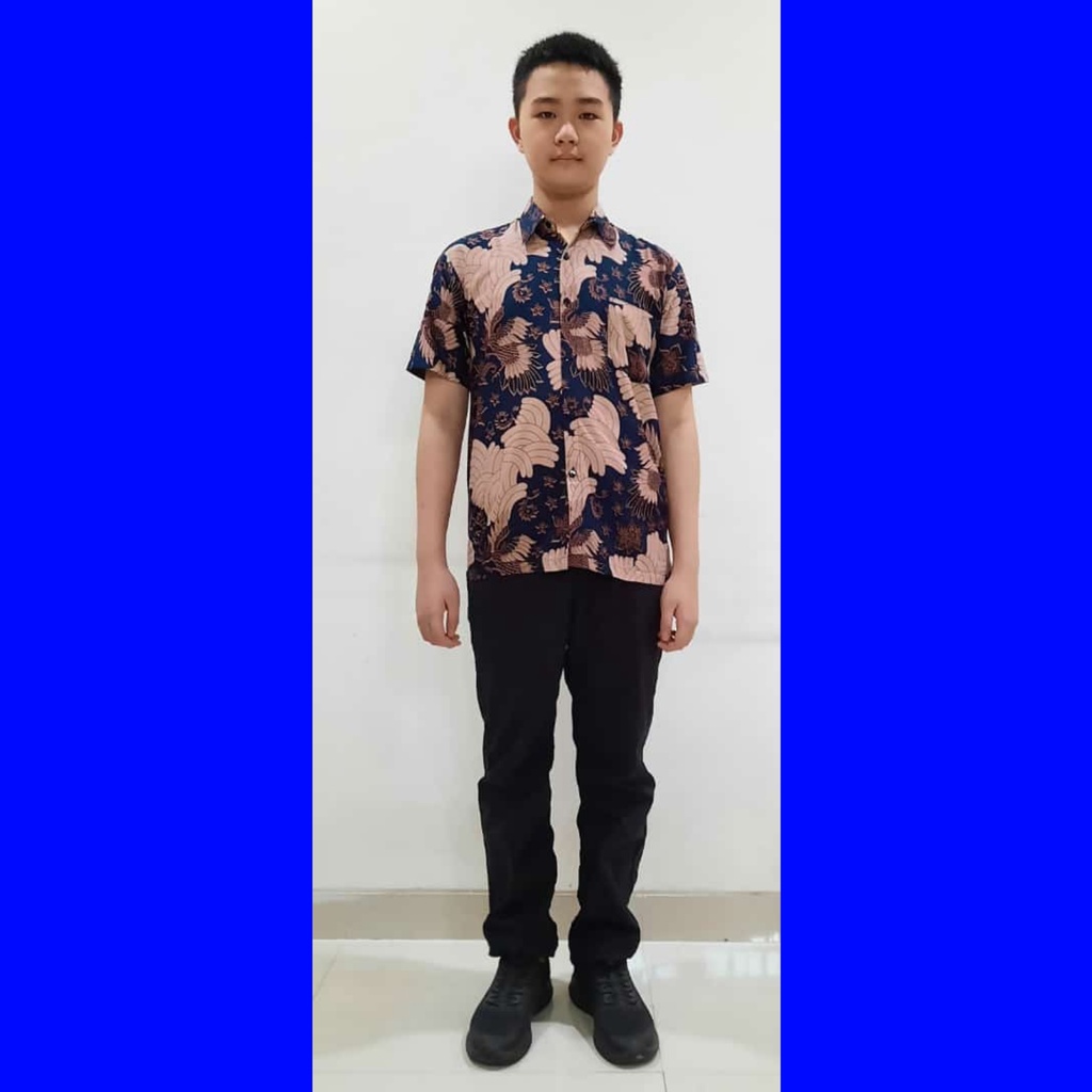 BATIK COUPLE KELUARGA SARIMBIT PASANGAN MUDA AYAH IBU ANAK  PREMIUM FAMILY JUMBO MODERN MURAH KEKINIAN TERBARU TUNIK DRESS SHEILA BIRU CAMISOLA CLOTHING