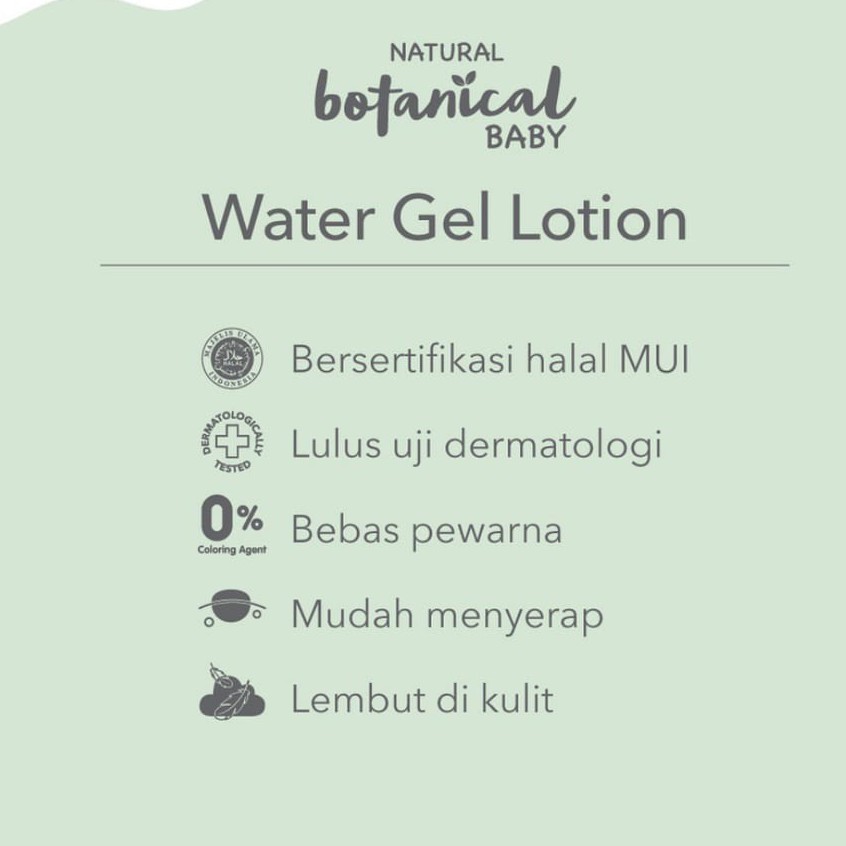 PIGEON Botanical Baby Water Gel Lotion 240Ml 3407