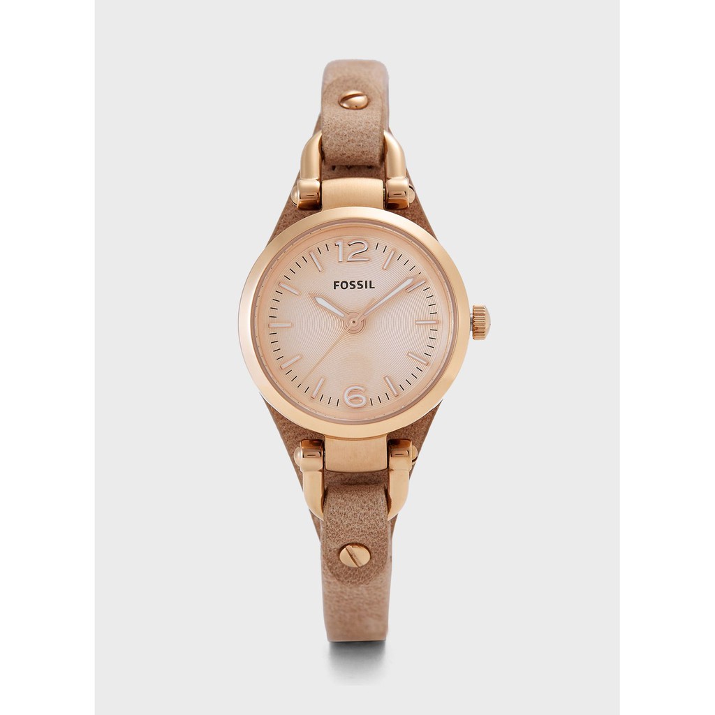 JAM TANGAN WANITA ES3262 GEORGIA MINI SAND LEATHER