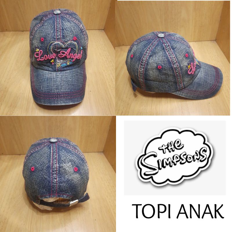 topi anak brand the simpsons original preloved