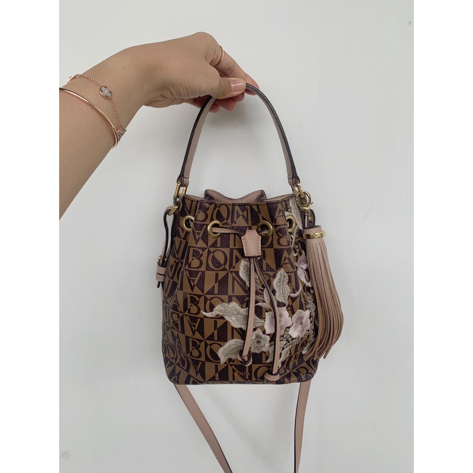 preloved tas bonia serut original xs original 100 % bukan preloved buttonscarves