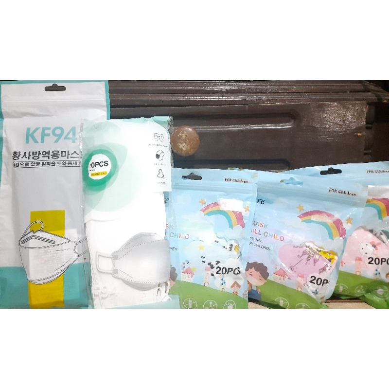 Masker KF94/ masker C care anak anak