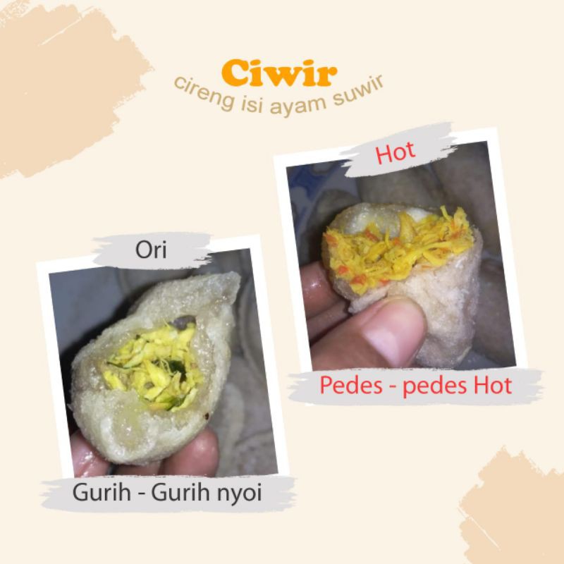 

cireng isi ayam istimiwir