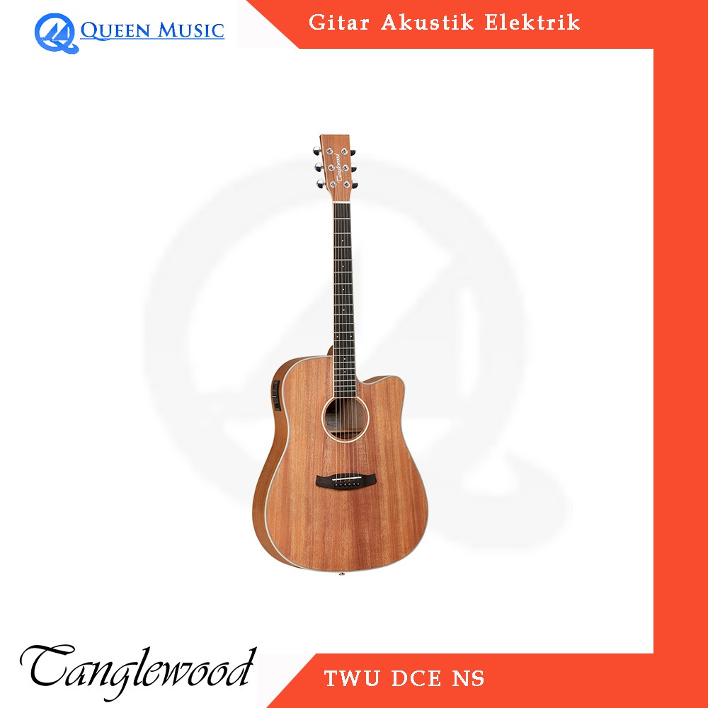 Gitar Akustik Elektrik Tanglewood TWU DCE NS