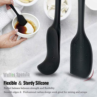 Walfos 3Pcs Spatula pengaduk silikon silicone/set spatula