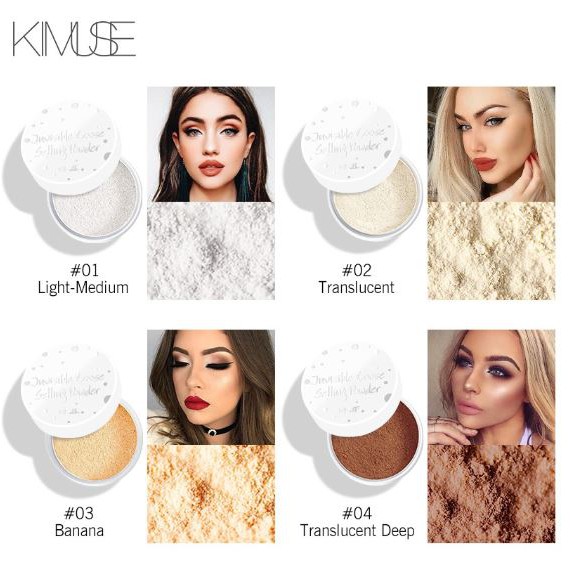 (READY &amp; ORI) Kimuse Invisible Loose Setting Powder Bedak Tabur 202