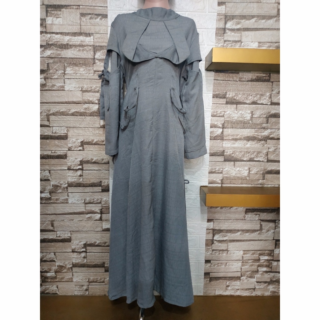 GAMIS POLOS/GAMIS MODEL ROMPI/GAMI BAHAN KATUN