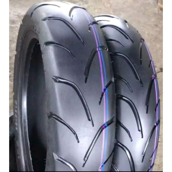 Sepasang ban bekas AEROX ukuran 110/80 140/70 ring 14 tublees