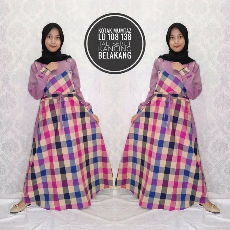 GAMIS KOMBINASI KOTAK
