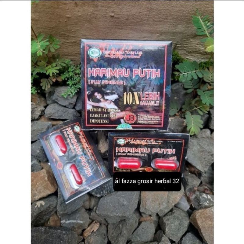 Harimau Putih Kapsul Obat kuat