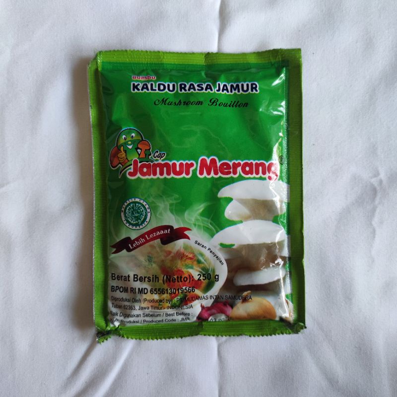 

Kaldu jamur merang kemasan 250g