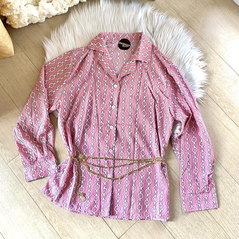 kemeja chain rantai zara