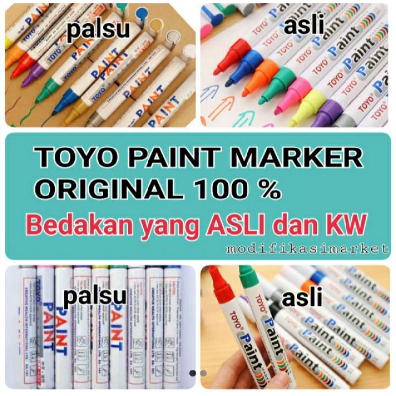 

spidol ban ori spidol toyo ori