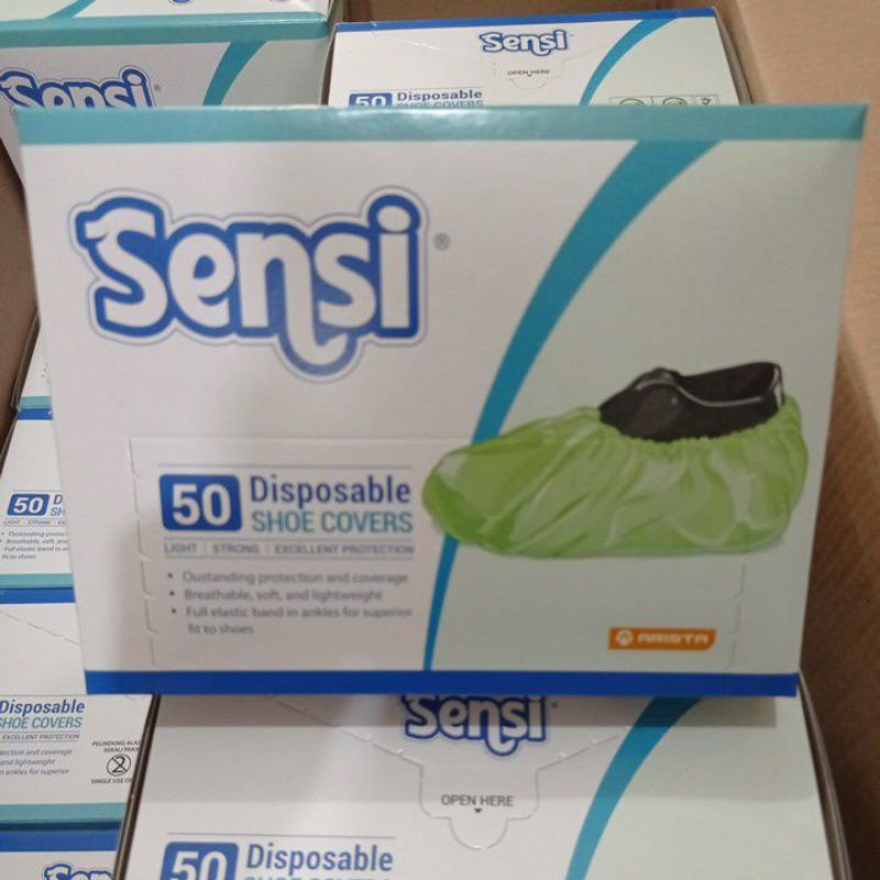 Shoe Cover SENSI  Alas Sepatu Sarung Sepatu Disposible