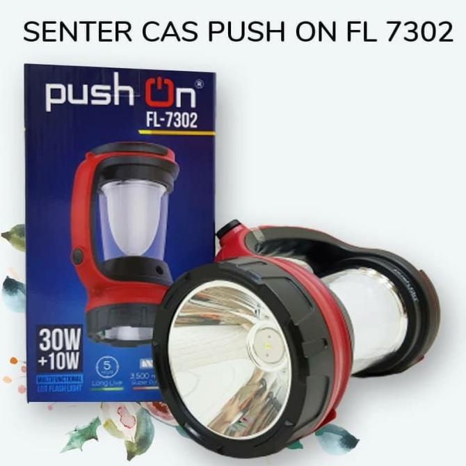 Senter Jumbo + Lampu Emergency Charger