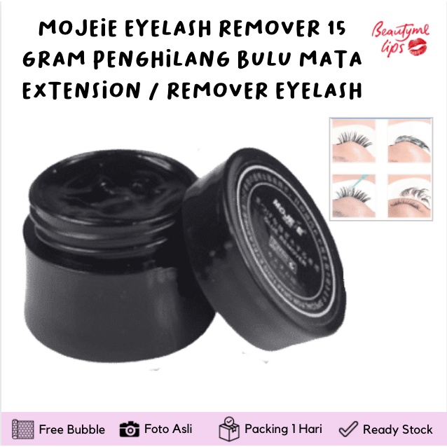 MOJEIE EYELASH REMOVER 15 GRAM PENGHILANG BULU MATA EXTENSION / REMOVER EYELASH