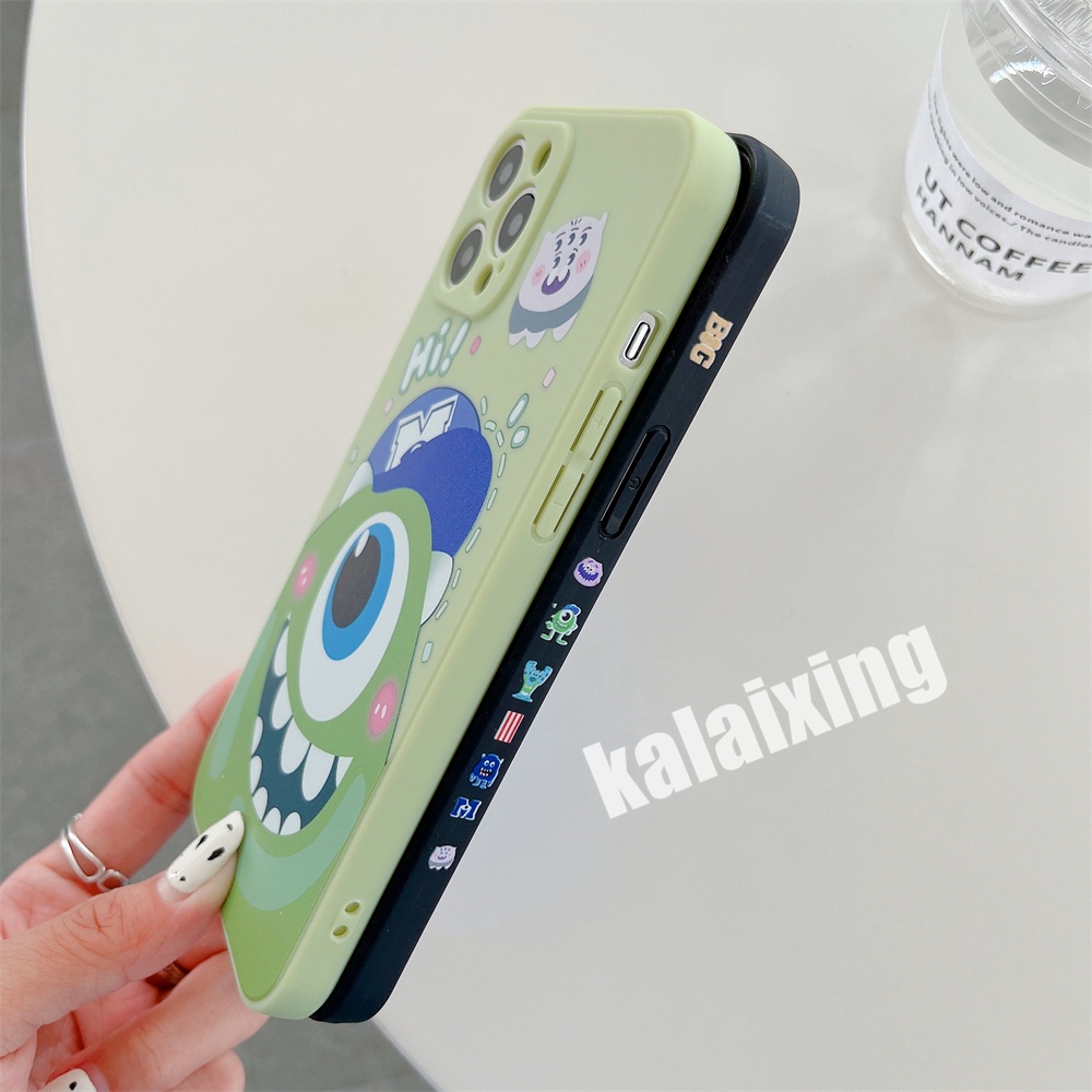 Soft Case Motif Monster Besar Untuk iPhone 14 / 13 / 12 / 11 Pro Max 13mini 12mini X Xs Max Xr 7plus 8plus 6plus 6 6s 7 8