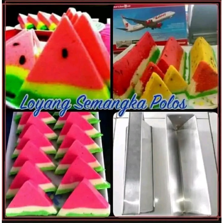 CETAKAN LOYANG PUDING SEMANGKA / LOYANG SEMANGKA BERGERIGI