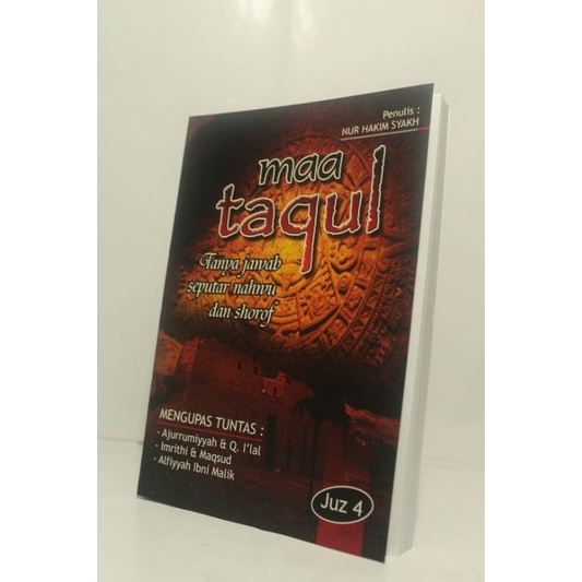 

Maa Taqul Juz 4_1800 tanya jawab seputar nahwu dan shorof