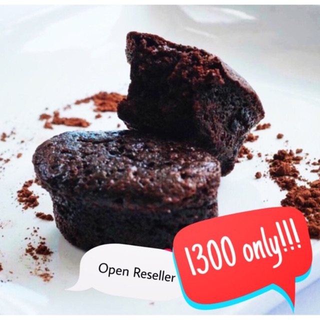 

Brownies Q Mini Panggang BrowniesQ per pcs HARGA GROSIR MURAH!!