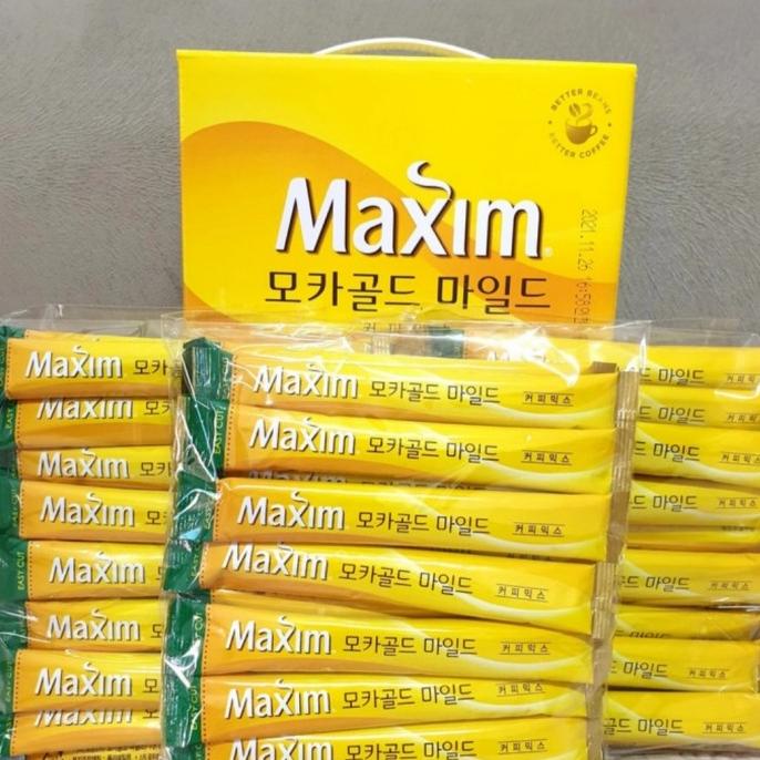 

Bundling isi 20 Sticks Maxim Coffee Korea (Ori/Mocha/White/Mix)