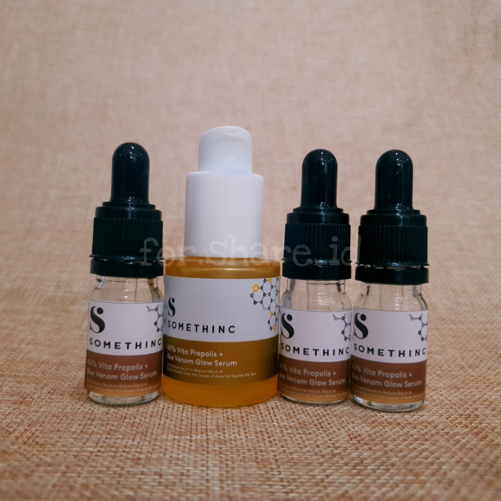 [SHARE] SOMETHINC 60% Vita Propolis + Bee Venom Glow Serum SHARE IN JAR original share somethinc ser