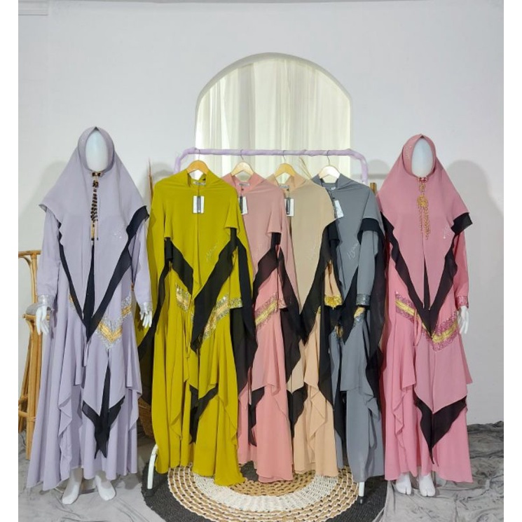 GAMIS SYARI PREMIUM BY HAZIQA