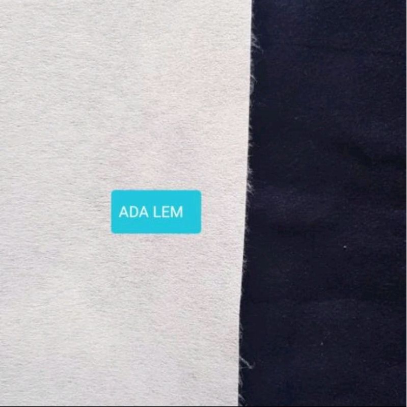 KAIN KERAS BUAT BORDIR DLL TEBAL PAKAI LEM &amp; NON LEM LEBAR 90CM HARGA PER METER