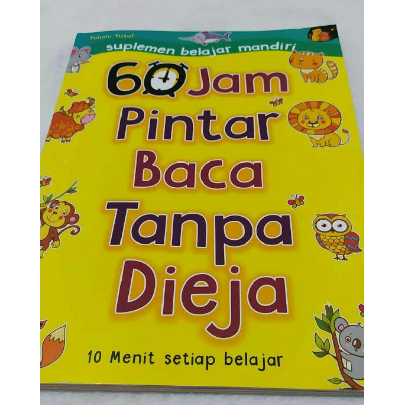 60 jam pintar baca tanpa dieja