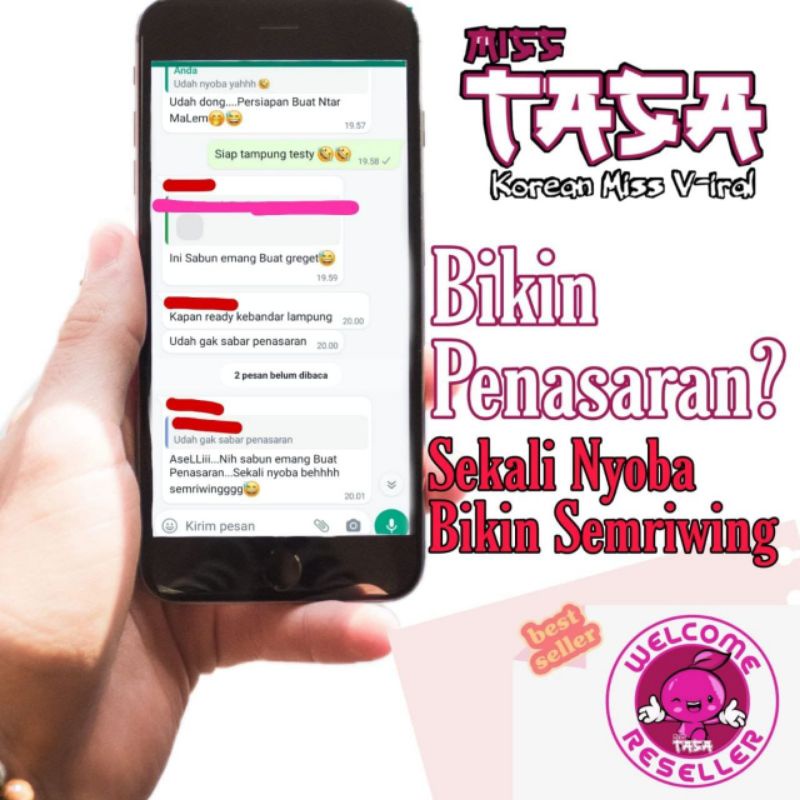 Sabun Tasa Korean Miss Viral