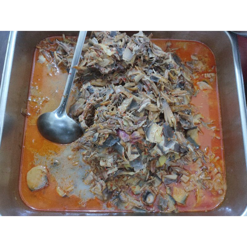 

jantung pisang sayur matang