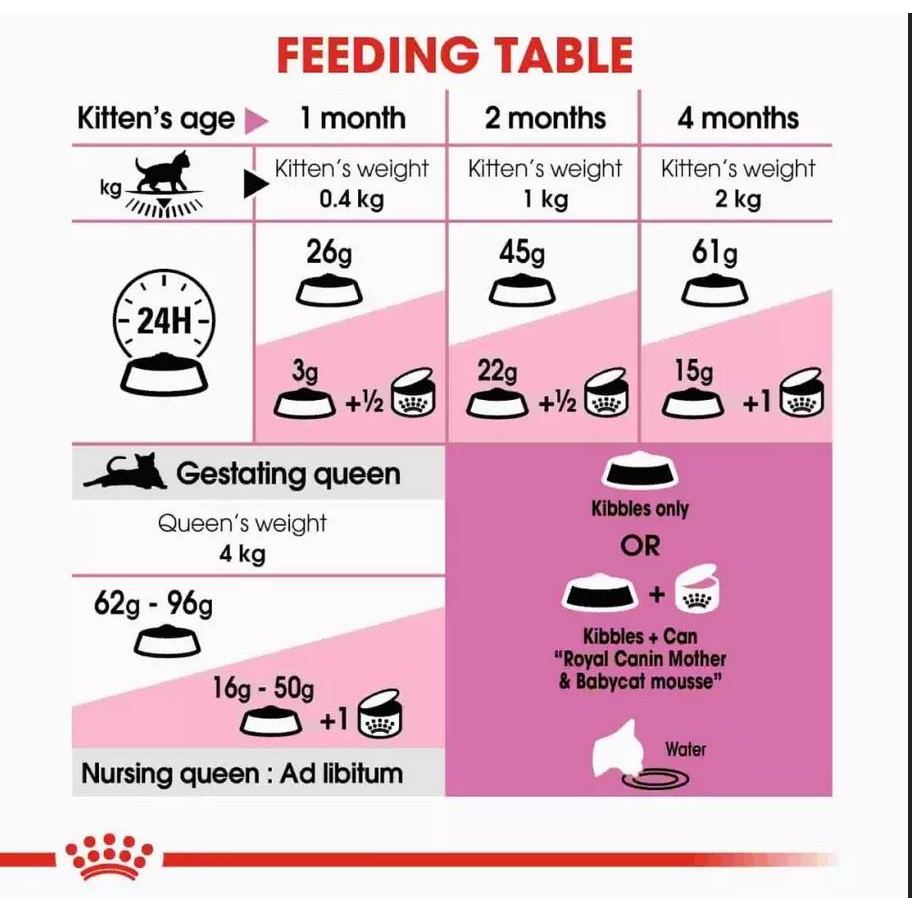 Royal Canin Mother and Baby Cat 4Kg