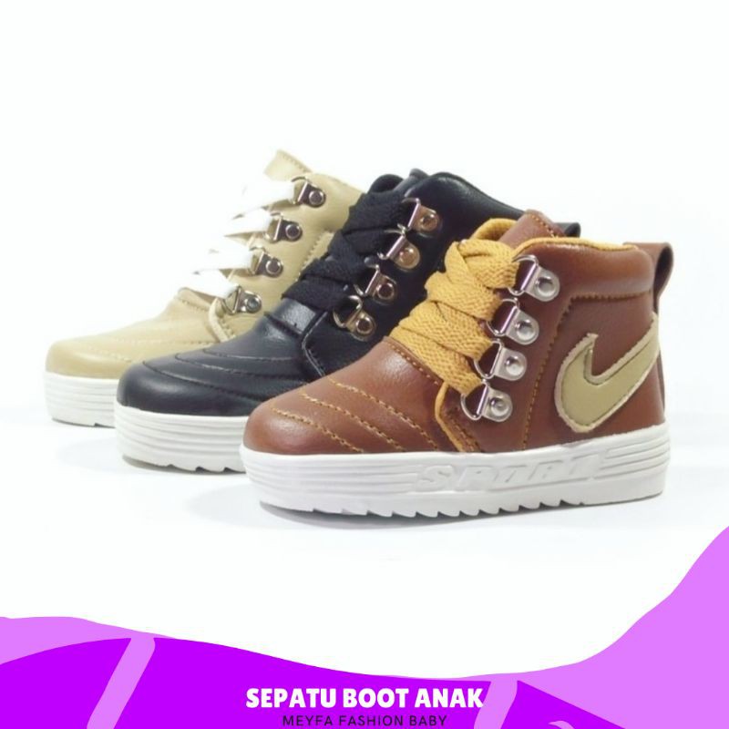 Sepatu Boots Anak Bahan Tebal