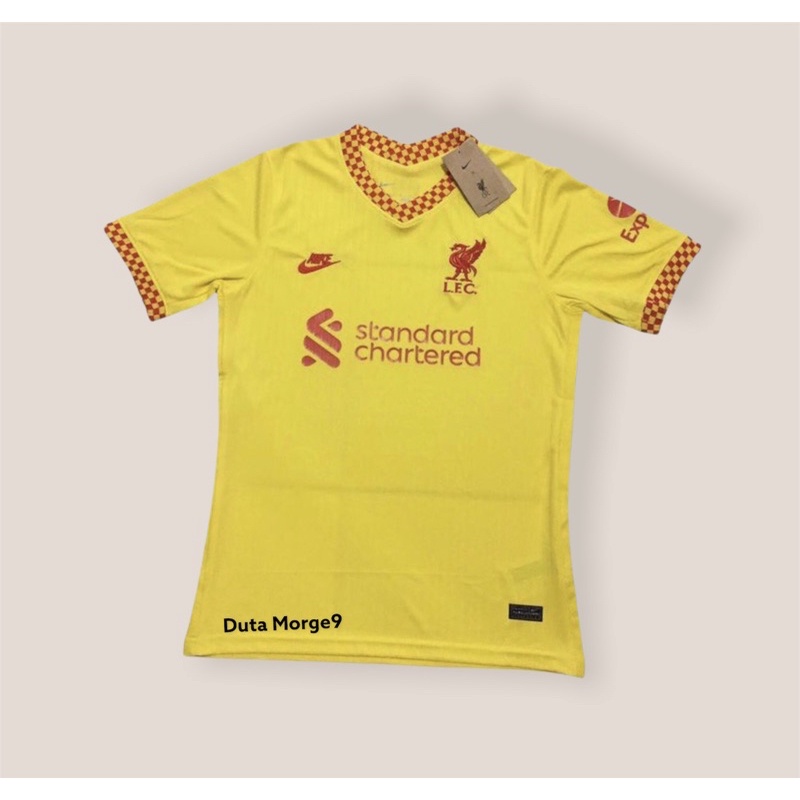 Jersey Baju Bola Liverpool 3rd 2021/22 Jersey Bola Liverpool 3rd GO Hight Quality