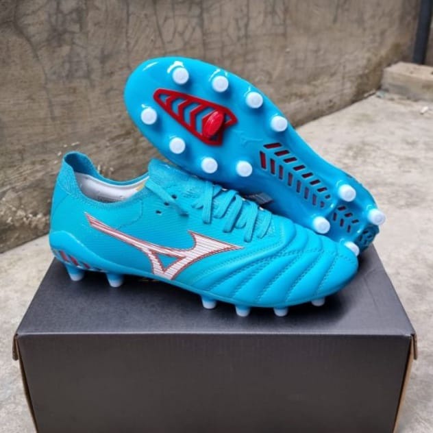 Sepatu bola Mizuno Morelia Neo (3) Beta Scuba Blue