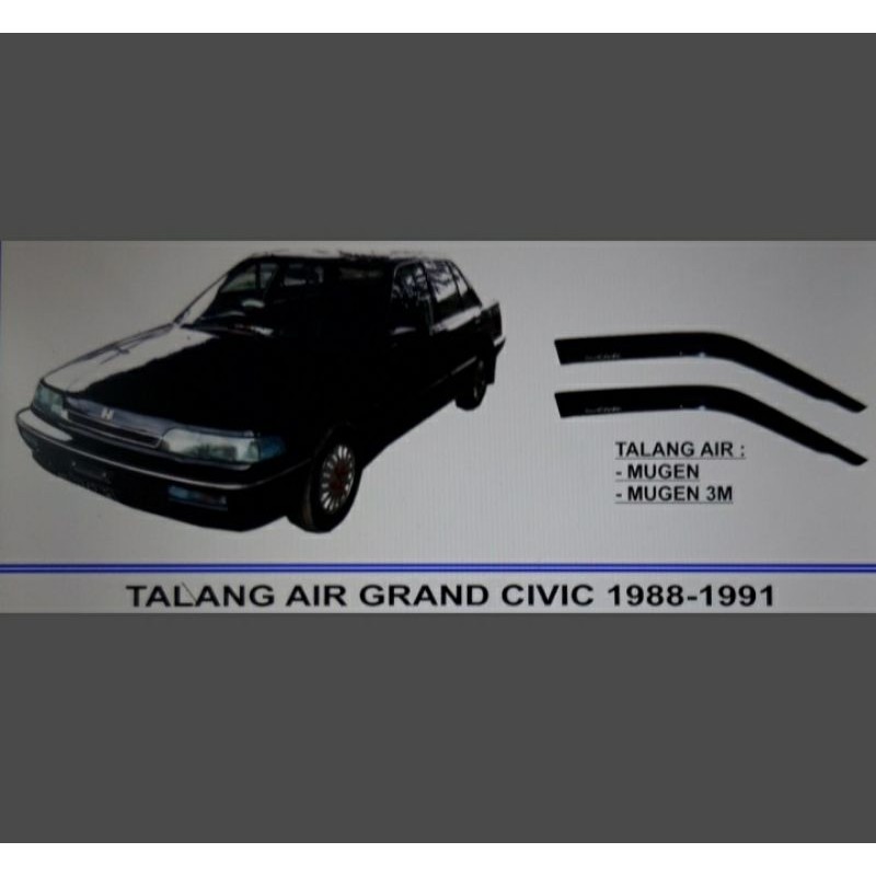 TALANG AIR GRAND CIVIC 1988 -1991