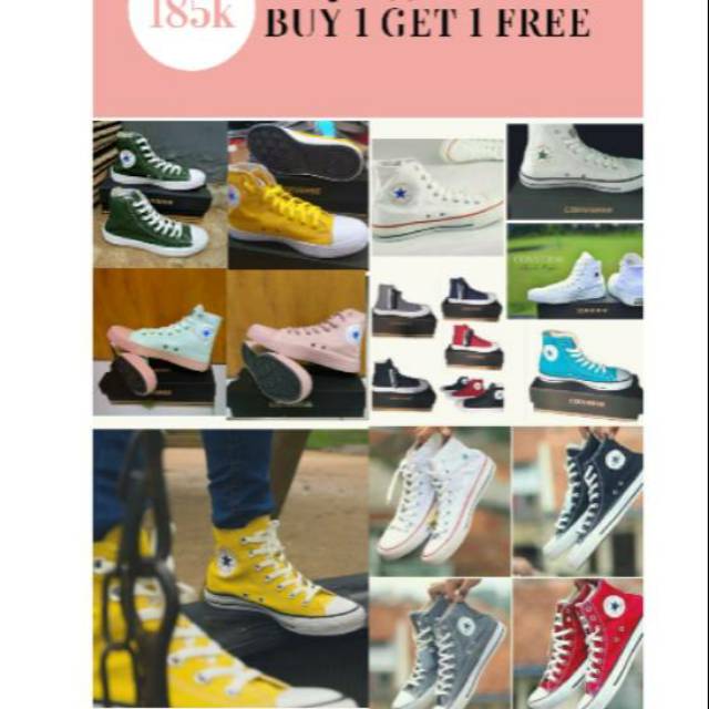 converse buy 1 get 1 free