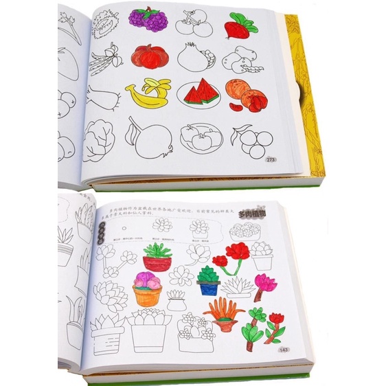 buku mewarnai anak anak 8000 object drawing book activity book